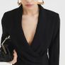 River island black blazer dress new Image 3