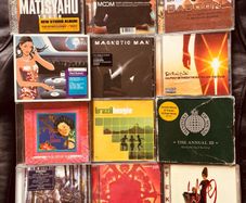 Mix of dance, electronic music CDs