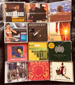 Mix of dance, electronic music CDs