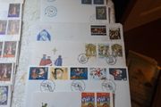 Xmas FDC stamps