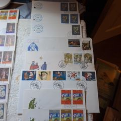 Xmas FDC stamps