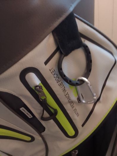 fastfold golf bag broken zip