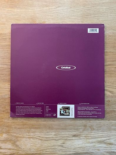 Orbital - Times Fly - 2 x 12" Vinyl E.P. - 1995 Internal Records