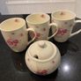 Emma James fine bone China  three  mugs and sugar bowl Image 8