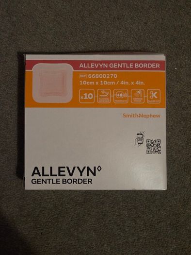 ALLEVYN Gentle Border - 10 pack of Bandages