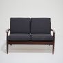Danish Rosewood Two Seat Sofa attributed to Grete Jalk Image 2