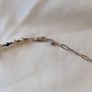 Silver, natural pearls necklace Image 3