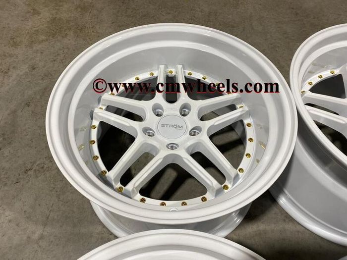 18" Inch Strom DS05 Drift Wheels 5x114.3 Nissan silvia skyline RX7 MX5 R32 R33 lexus IS200