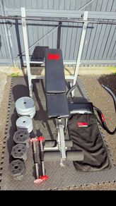 Weight bench weights barbell dumbbells