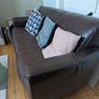 Three Seater Leather Sofa Image 2