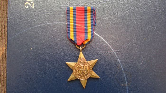 Original Burma Star 1941-45.Full size bronze.WW2.
