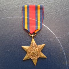 Original Burma Star 1941-45.Full size bronze.WW2.