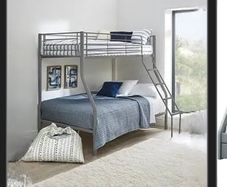 Triple bunk bed in WHITE picture for reference. Same bed