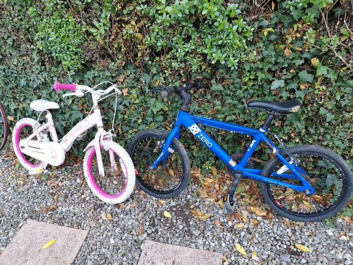 Two kids bikes