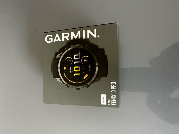 Garmin Fenix 9 Pro Inreach 51mm DLC Black