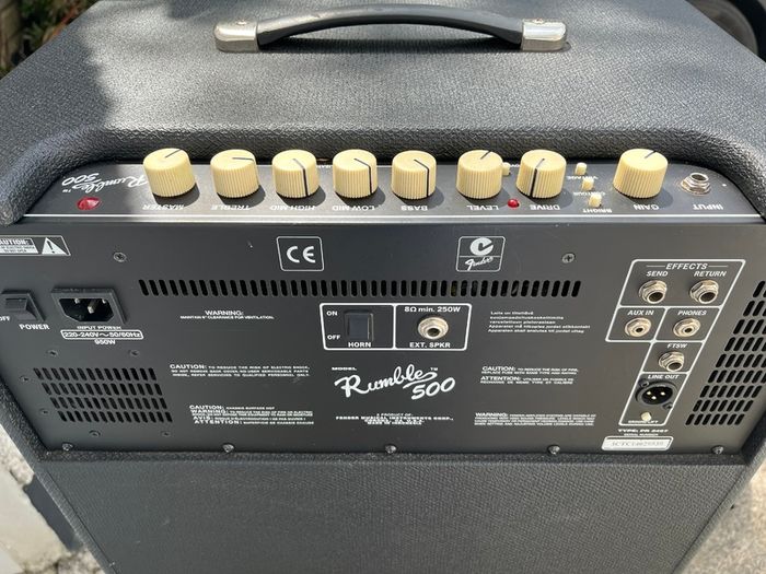 Fender Rumble 500 Combo + Ext Cab