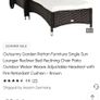 Garden Sun Lounger Image 6
