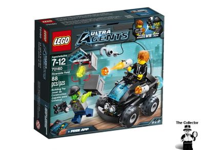 LEGO 70160 Ultra Agents Riverside Raid Brand New Sealed