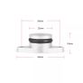 6X 22mm Car Replacement Swirl Blanks Flaps Repair Kit for BMW M47 Silver Image 2
