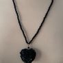 Vintage Beads with Heart Pendant Image 5
