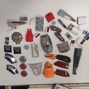 star wars printed/stickered parts