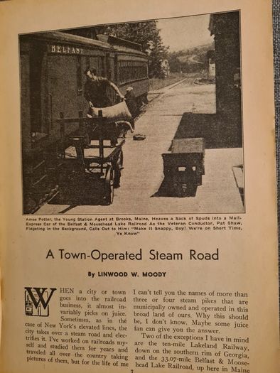 Railroad Magazine October 1940. Volume28. No 5 Price 15c