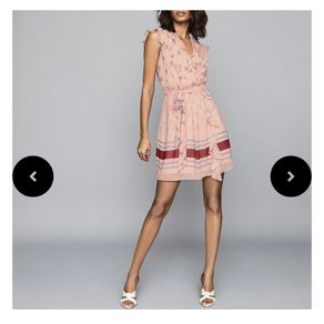 Reiss Stephanie Printed Mini Dress