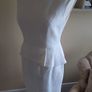Episode Cream Peblum Dress New 10 Image 7