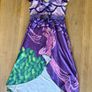Girls Disney Descendants Mal Fancy dress costume Image 2