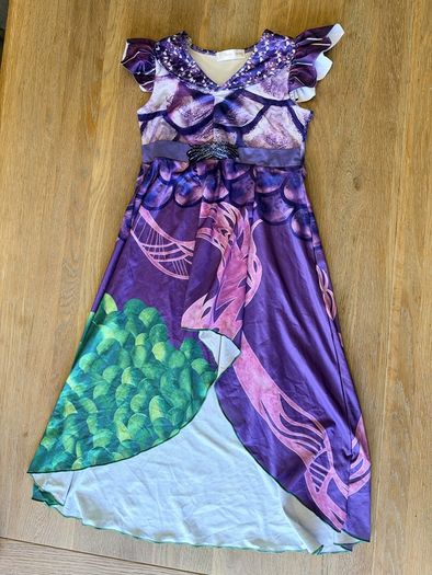 Girls Disney Descendants Mal Fancy dress costume