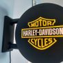 Harley-Davidson Inspired LED Light Box Sign, Motorcycle Garage Wall Light, Biker Man Cave Decor, Workshop Sign, Motorbike Gift Image 5