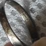 Vintage sterling silver Onyx ring Image 5