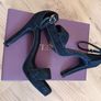 Carvela Black Suede Platform Sandals Image 2