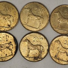 Ireland 1998 1999 2000 20p Pence Uncirculated Coin Lot