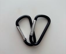 Two small carabiners
