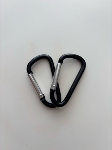 Two small carabiners