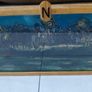 unique hand made display case with hand painted backdrop Battle with Napoleon Image 5