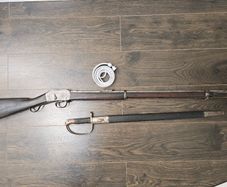 Antique Martini Henry & Bayonet