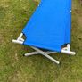 Full length camp bed Image 2