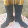 New MamZelle Suede Leather Boots, Size 41 Image 10