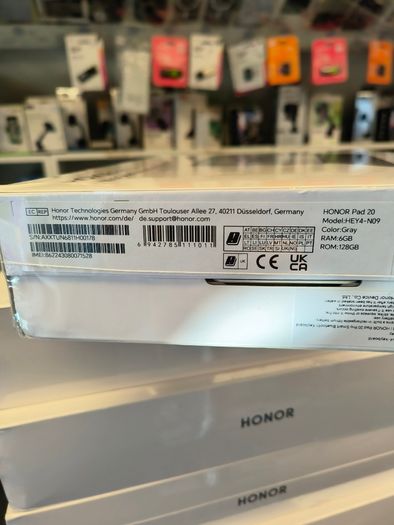 Brand New HONOR PAD 20 5G - 6GB/128GB - SIM Card Version - 12.1" - 3K Ultra HD Display - Sealed