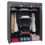 Canvas Wardrobe Cupboard Clothes Hanging Rail FREE DELIVERY NATIONWIDE Image 2