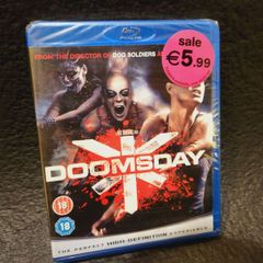 Doomsday Blu-Ray Dvd Horror Sealed New
