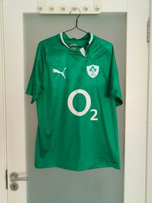 Vintage 2011 Puma Ireland Rugby Union (IRFU) home jersey