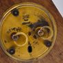 Antique 1800s Table Clock for Restoration project Alarm Wecker works Image 9