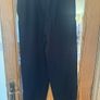 Brand new black Fruit of the loom loose fit cuffed unisex joggers size L Postage included Image 4