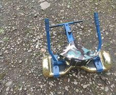 Hoverboard seat attachment