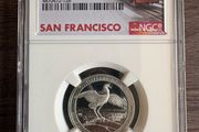 USA Silver Quarter 2018-S 25c