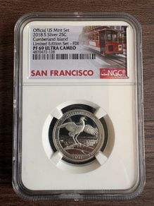 USA Silver Quarter 2018-S 25c