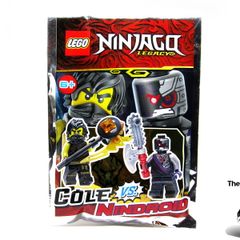 LEGO Ninjago Cole VS Nindroid Twin Pack Foil Pack Polybag Limited Edition Brand New Sealed